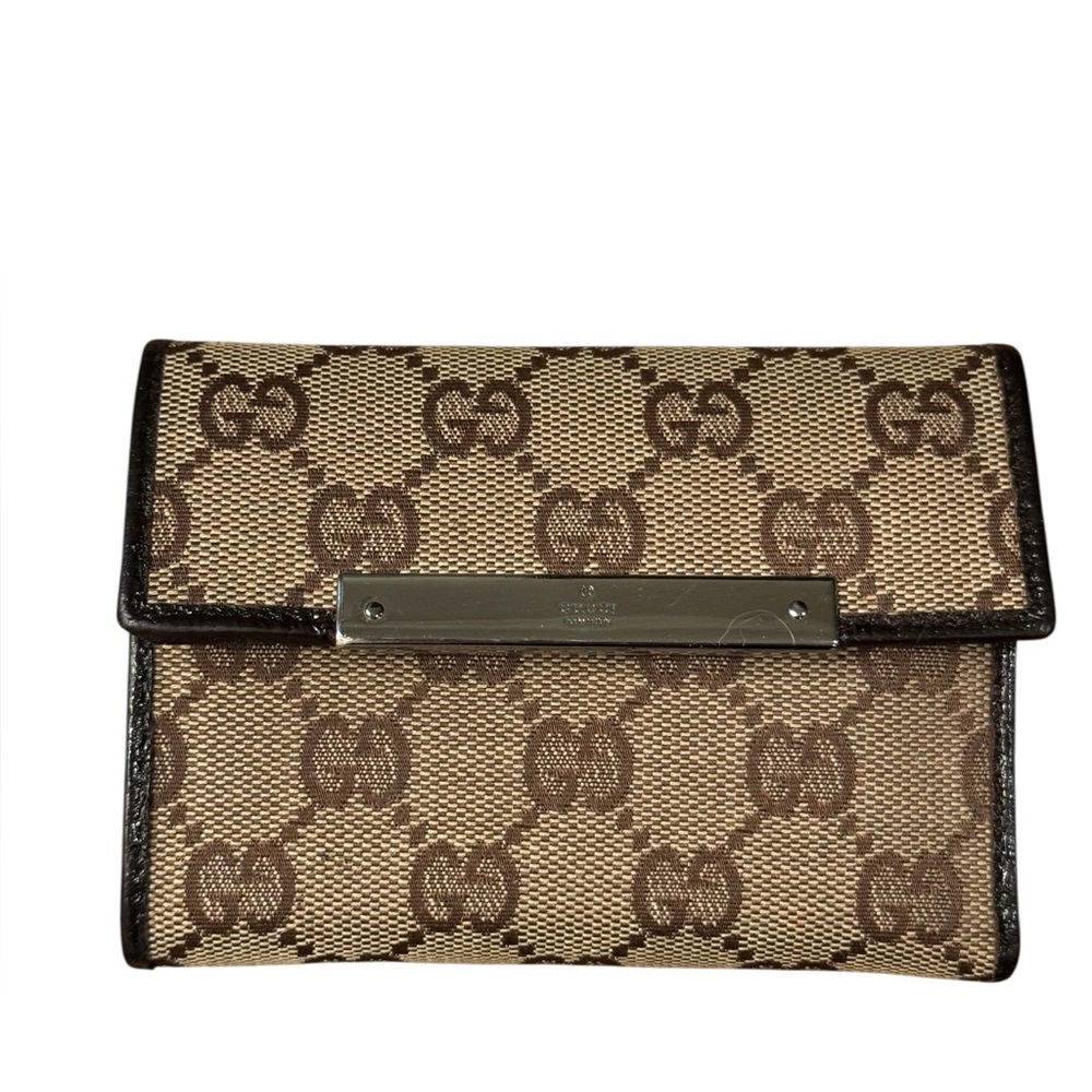 Vintage Gucci GG Supreme Compact Wallet